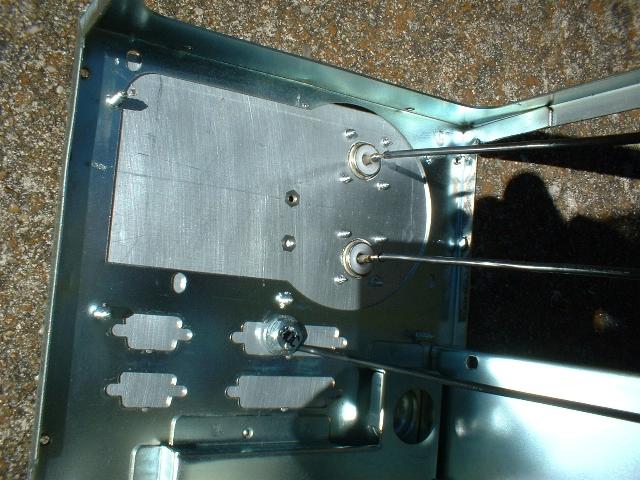 Rear of Front Panel