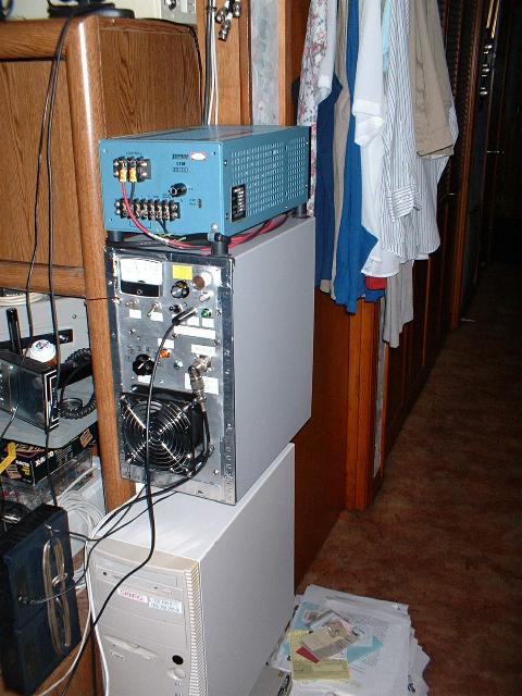 The Transmitter as Installed at WC2XSR/13 / W5JGV