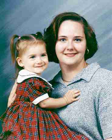 My Granddaughter Catarena, and her Mom, Cat