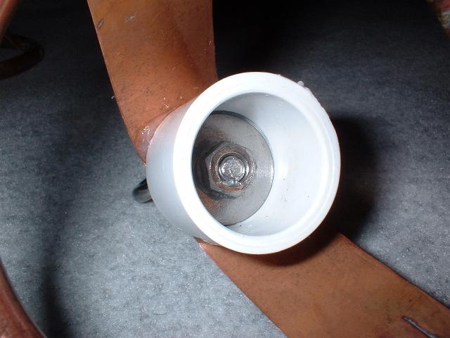 Inside insulator cap