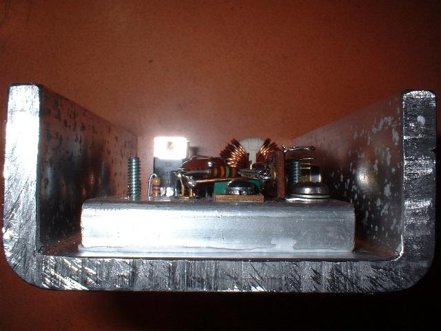 Side View of the Heater Control Assembly