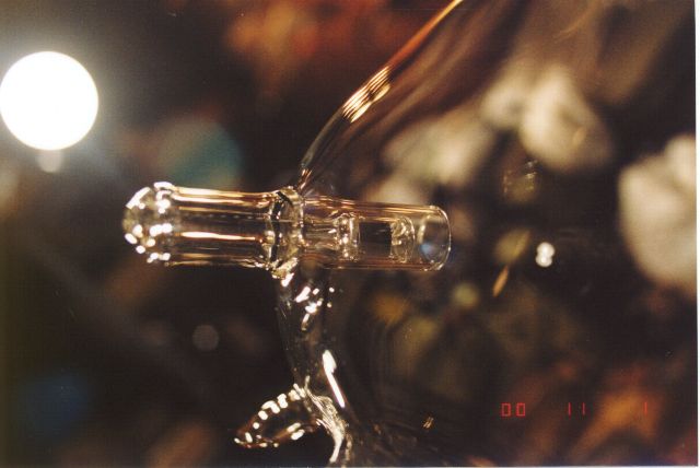 Getter assembly inside The TEXAS TUBE