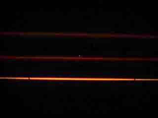 Light Output of the Three Tubes in the Red end of the Spectrum
