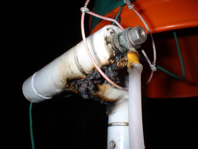 Oblique View of Failed Insulator