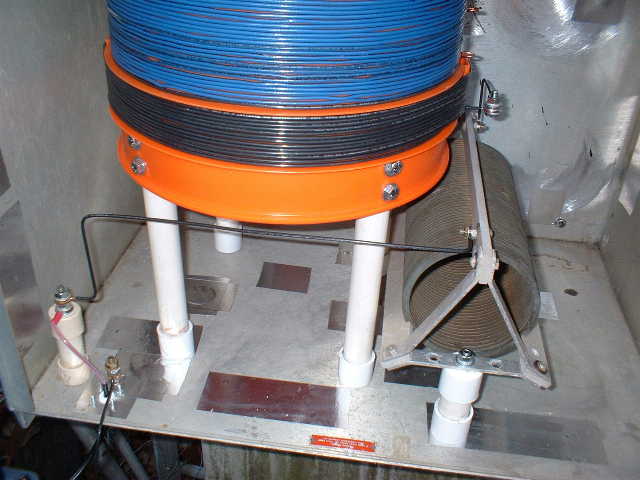 ariometer Mounted in Tuning Cabinet