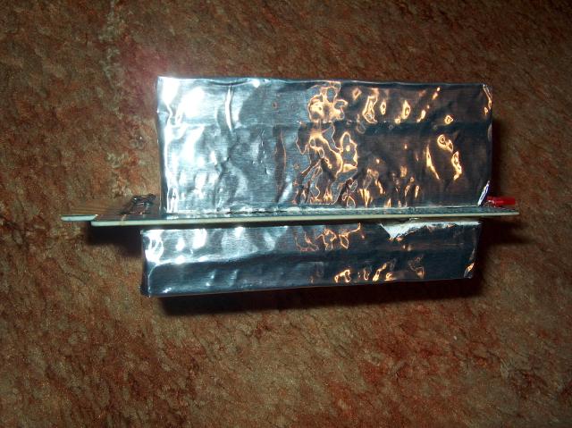 Oscillator with Thermal Covers In Place